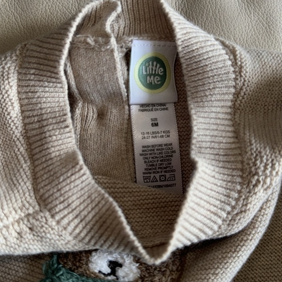 6M Tan Knit Matching Outfit - Picture 3 of 5